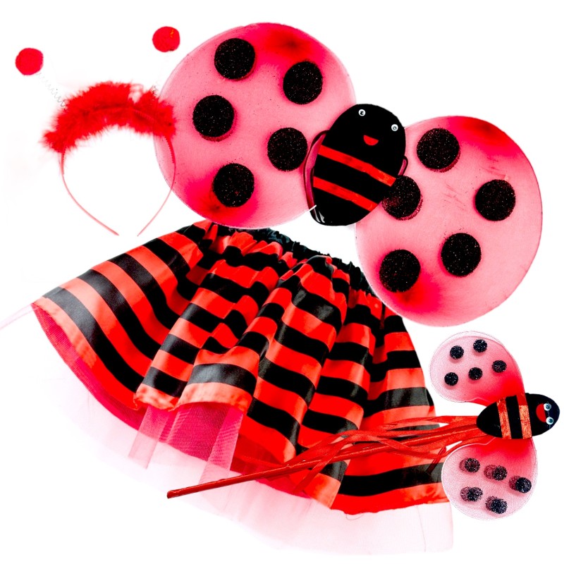 Zestaw Biedronka kropki