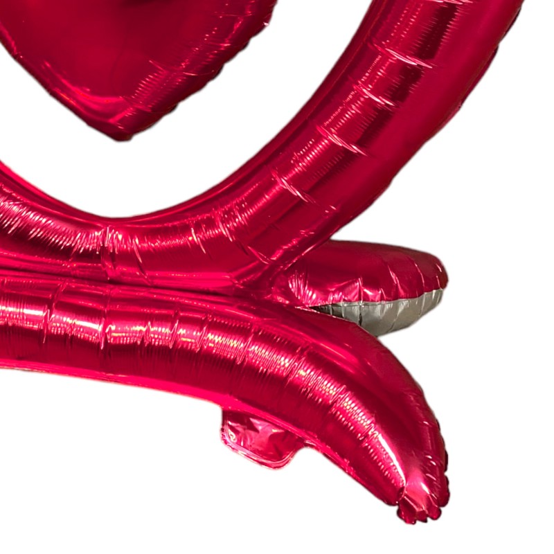 Balon Serce na Walentynki Postument