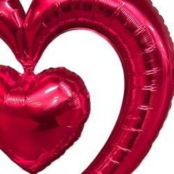 Balon Serce na Walentynki Postument