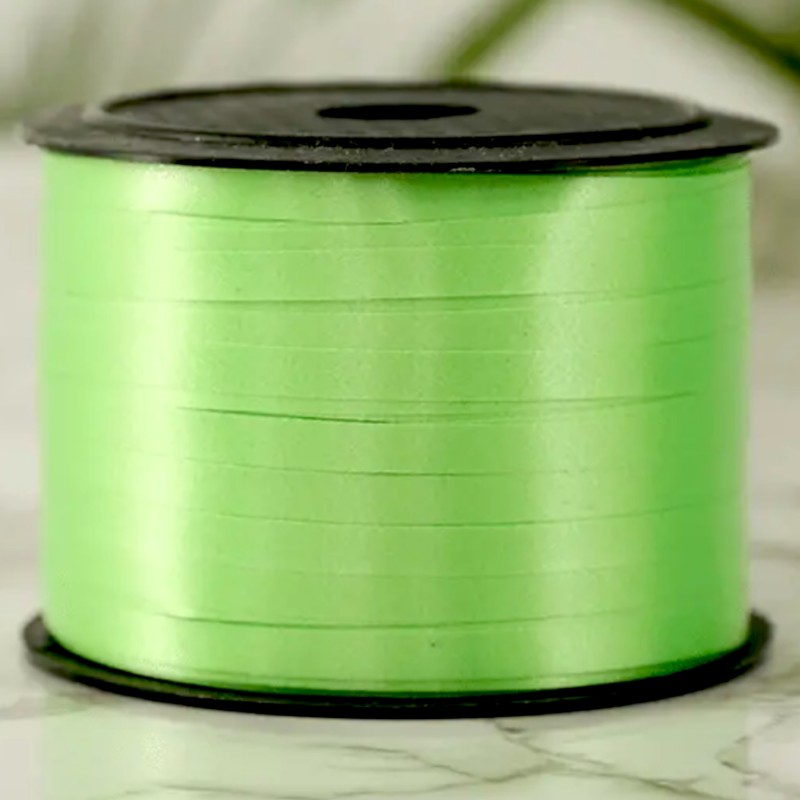 Zielona wstążka dekoracyjna 90m 5mm