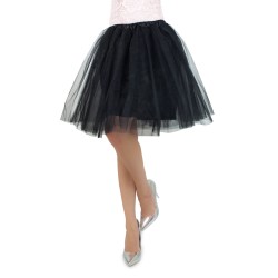 SPÓDNICA TUTU z podszewką - czarna
