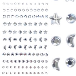 Naklejki kryształki Naklejki FaceGem HQ