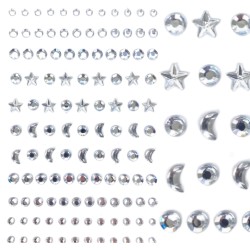 Naklejki kryształki Naklejki FaceGem HQ