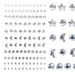 Naklejki kryształki Naklejki FaceGem HQ