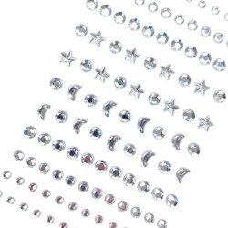 Naklejki kryształki Naklejki FaceGem HQ