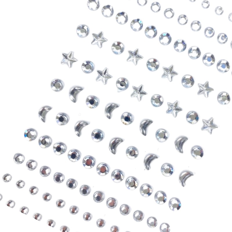 Naklejki kryształki Naklejki FaceGem HQ