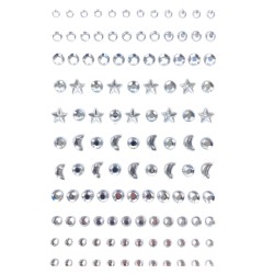 Naklejki kryształki Naklejki FaceGem HQ