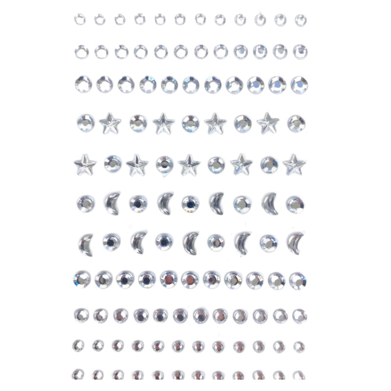 Naklejki kryształki Naklejki FaceGem HQ