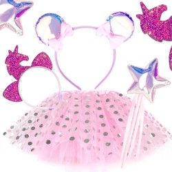 Strój Minnie z Tiulową Spódniczką i Akcesoriami