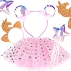 Strój Minnie z Tiulową Spódniczką i Akcesoriami