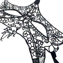 Maska KORONKOWA haft...