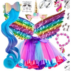 Strój Pegaz Duży - magiczny zestaw Jednorożec Tutu