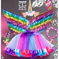 Strój Pegaz Duży - magiczny zestaw Jednorożec Tutu