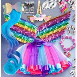 Strój Pegaz Duży - magiczny zestaw Jednorożec Tutu