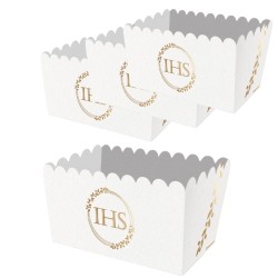 IHS Pudełko na cukierki 3 szt. Pierwsza Komunia