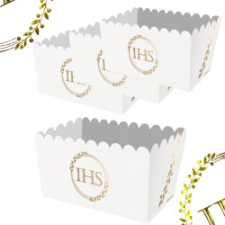 IHS Pudełko na cukierki 3 szt. Pierwsza Komunia