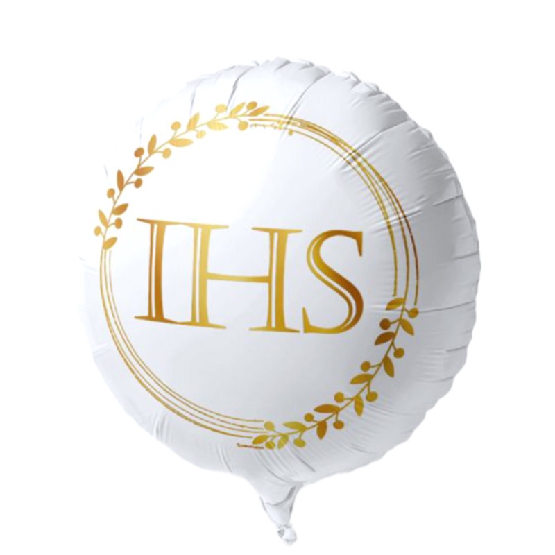 IHS Balon Foliowy 45cm Pierwsza Komunia