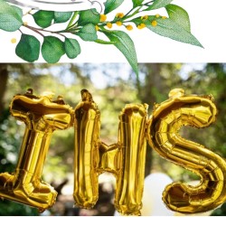 Zestaw balonów Girlanda Pierwsza Komunia IHS