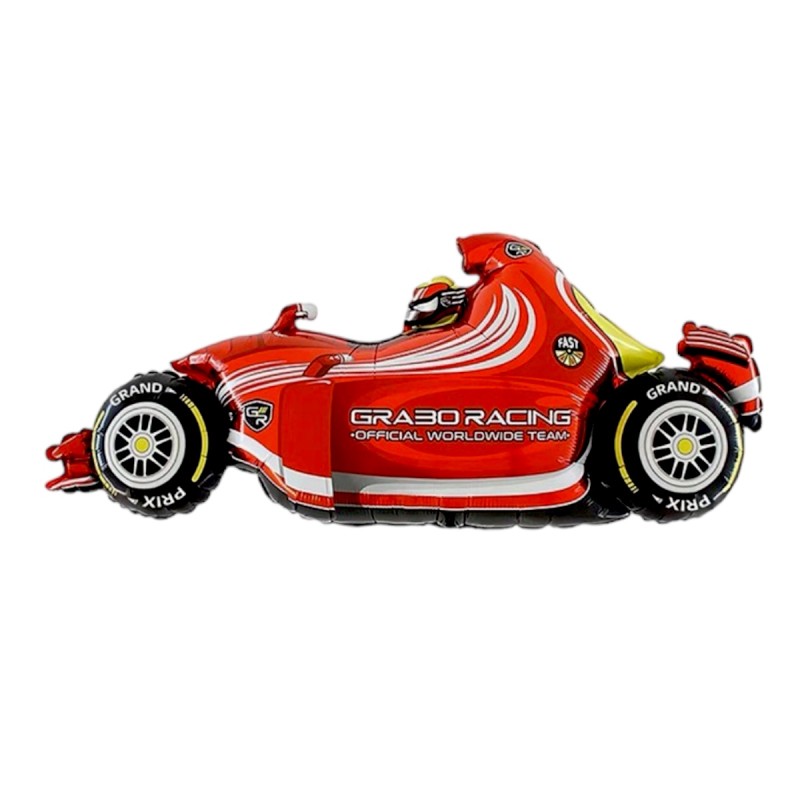 Zestaw balonów urodziny Motorsport Formuła F1 RACE wyścigówka