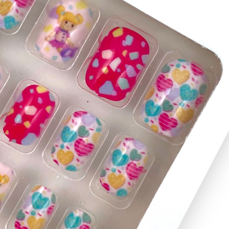 Paznokcie samoprzylepne księżniczka laleczka