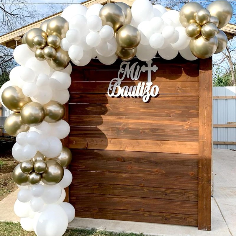 Balony lateksowe gładkie białe 12" 30cm