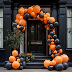 Balony lateksowe gładkie pomarańczowe 12" 30cm