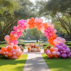 Balony lateksowe gładkie pomarańczowe 12" 30cm