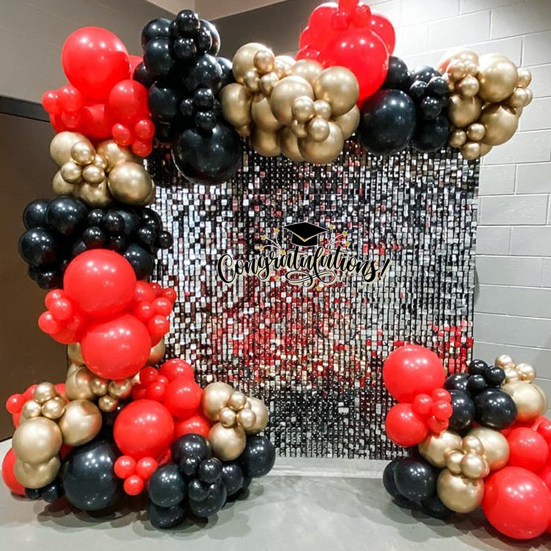 Balony lateksowe gładkie czerwone 12" 30cm