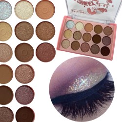 Paletka cieni cienie matowe...