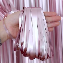 Kurtyna boho matowa pudrowy...