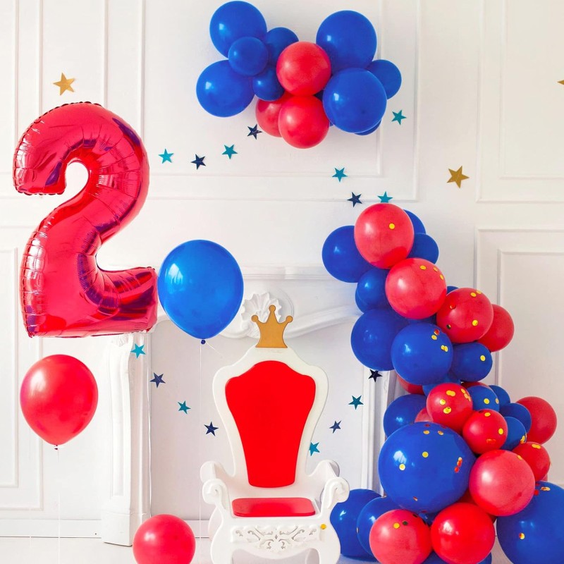 Balony lateksowe gładkie granatowe 12" 30cm