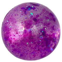 Gniotek kulka slime brokatowa sylikon IS GEL