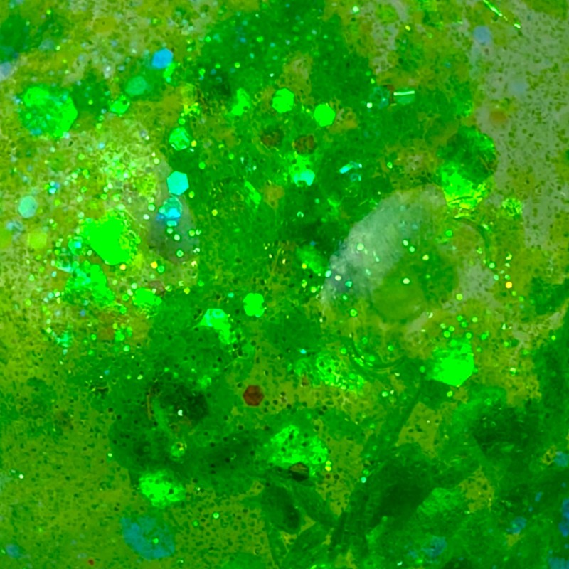 Gniotek kulka slime brokatowa sylikon IS GEL