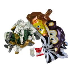 Girlanda zestaw balonów zwierzęta Safari ZOO