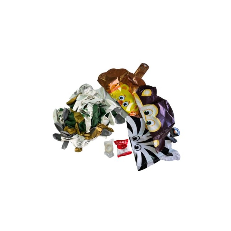 Girlanda zestaw balonów zwierzęta Safari ZOO