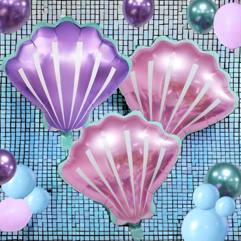 Girlanda balony Syrenka Duży zestaw balonów