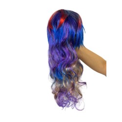 Peruka Kolorowa włosy
