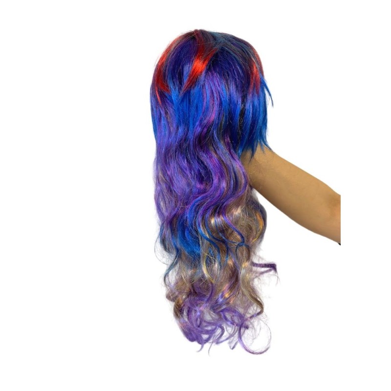 Peruka Kolorowa włosy