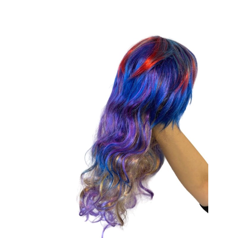 Peruka Kolorowa włosy