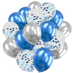 Bukiet balonów niebieskie...