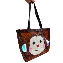 Torba plażowa transparentna