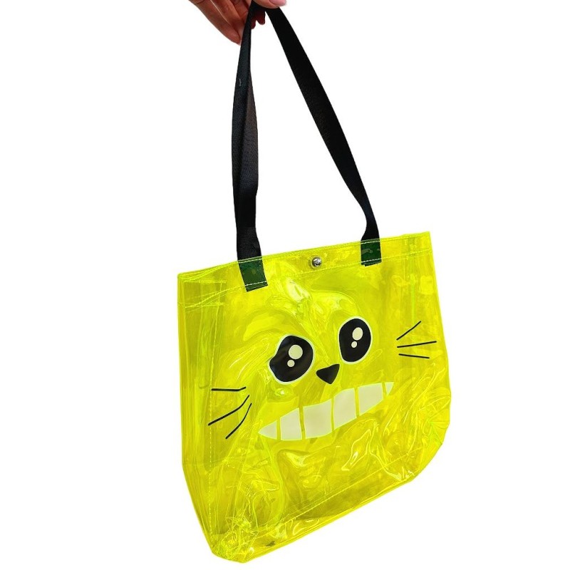 Torba plażowa transparentna