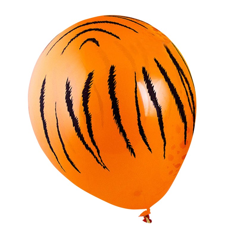 Balony lateksowe Animal zoo safari tygrys 12" 30cm