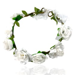 Wianek komunijny boho