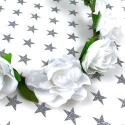 Wianek komunijny boho