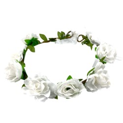 Wianek komunijny boho