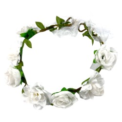 Wianek komunijny boho