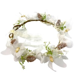 Wianek na włosy kwiatki...