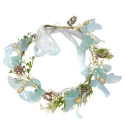 Delikatny i subtelny wianek...