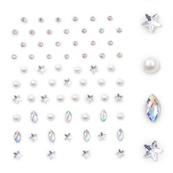 Kryształki Naklejki FaceGem